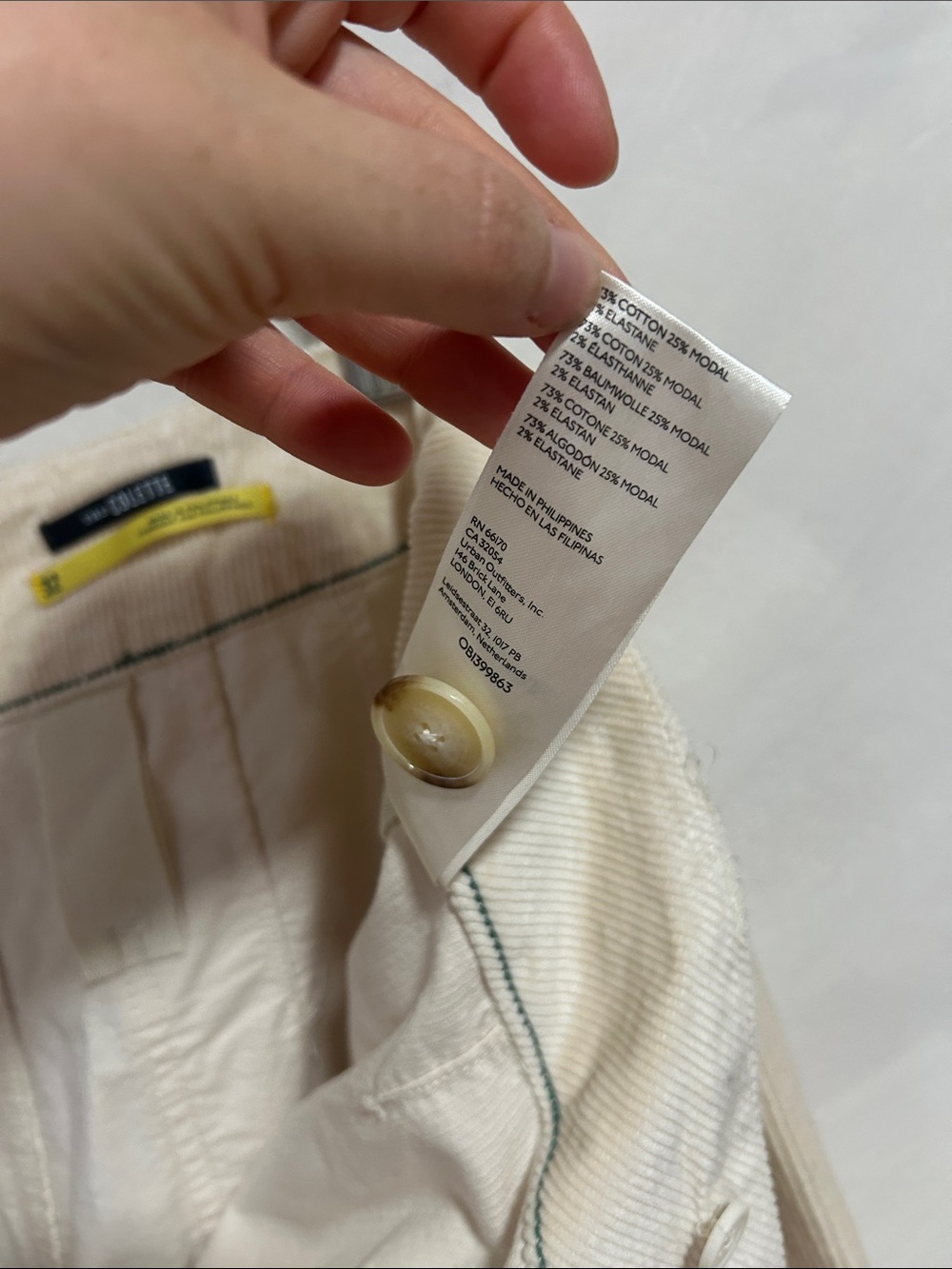 8 Items For Only $30 Cropped Wide-Leg Cream Pants - Women's - Picture 11 of 11